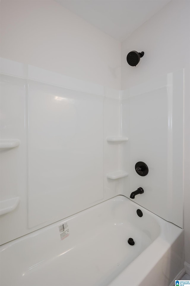 bathroom featuring shower / washtub combination