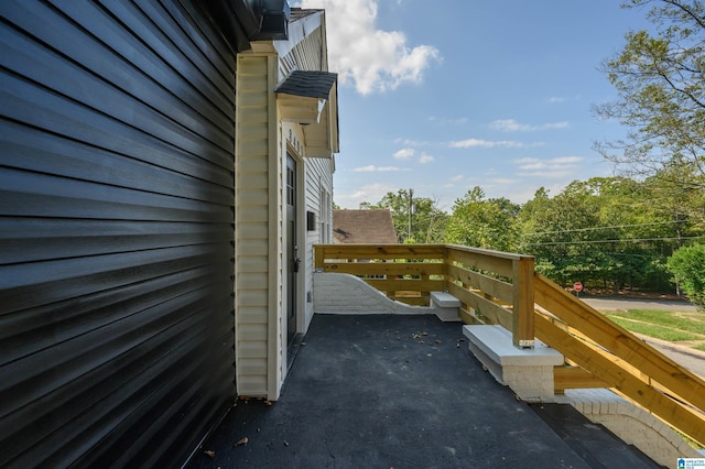 view of side of property