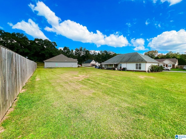 view of yard