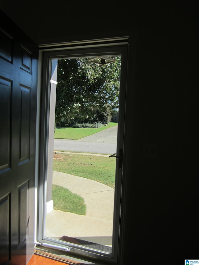 view of doorway