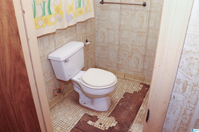 bathroom with toilet