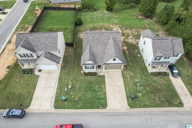 aerial view of property and surrounding area