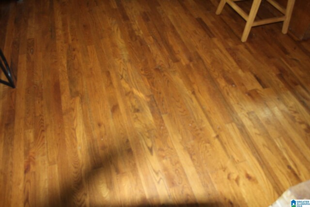 interior details featuring hardwood / wood-style flooring