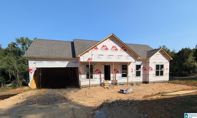 property under construction with a porch