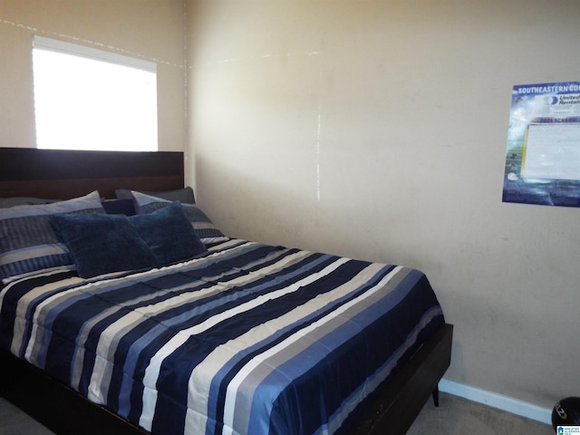 bedroom with carpet flooring