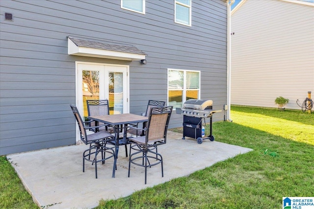 view of patio / terrace with grilling area