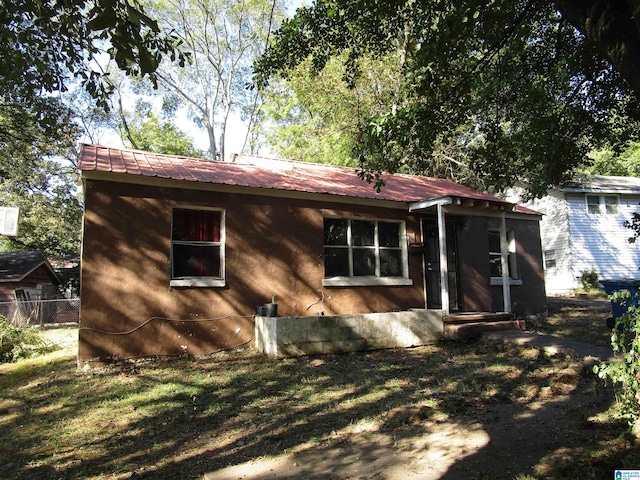 view of back of house