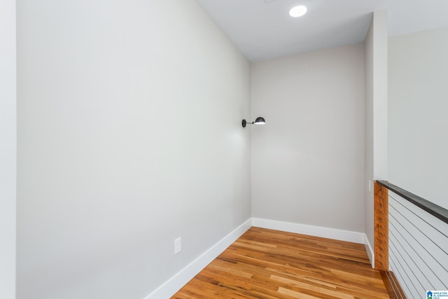 unfurnished room featuring hardwood / wood-style floors