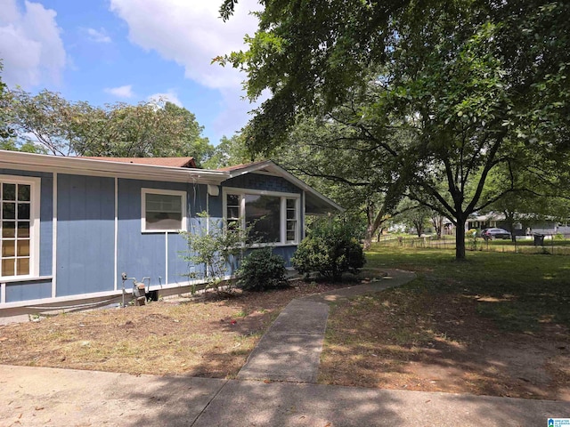 view of property exterior