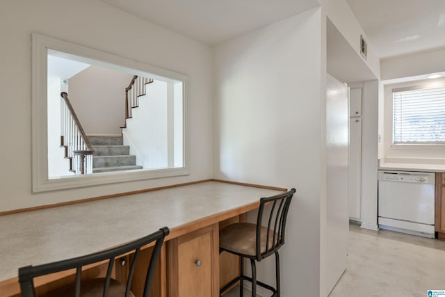 kitchen with dishwasher