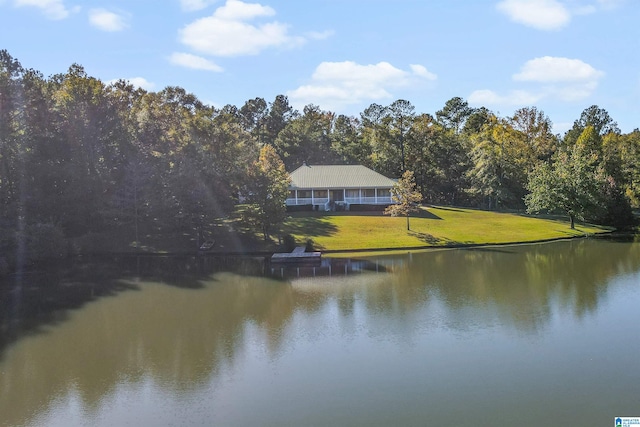 property view of water