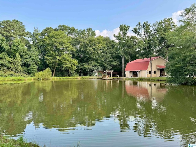 property view of water