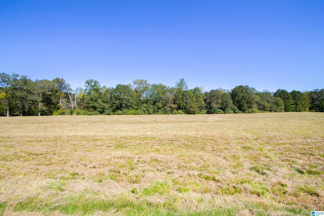 view of landscape with a rural view