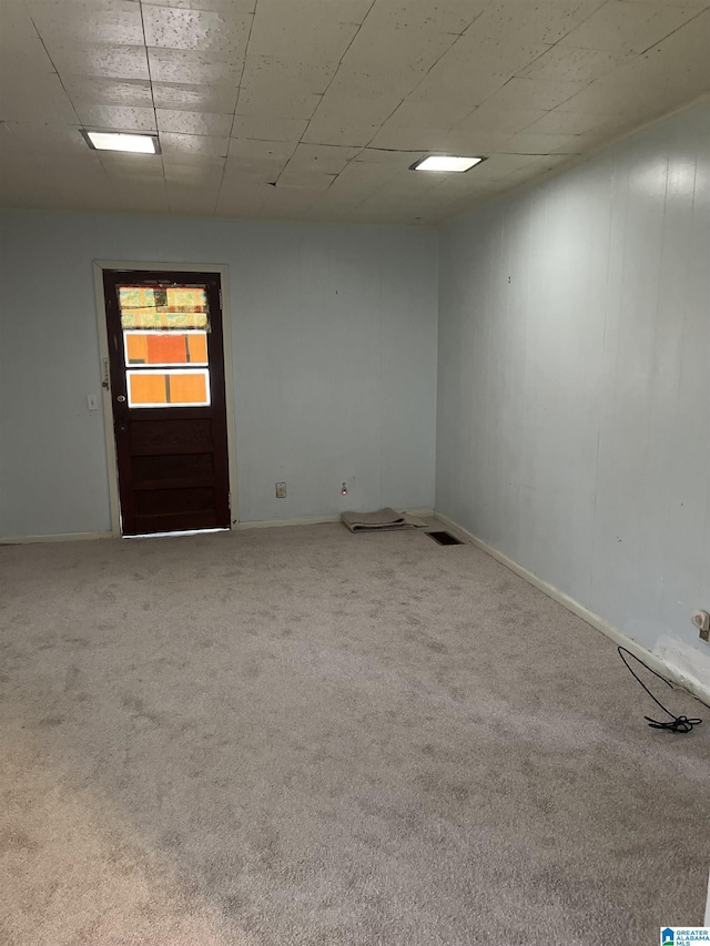 1244 15th St, Birmingham, AL 35211 - empty room featuring carpet and baseboards