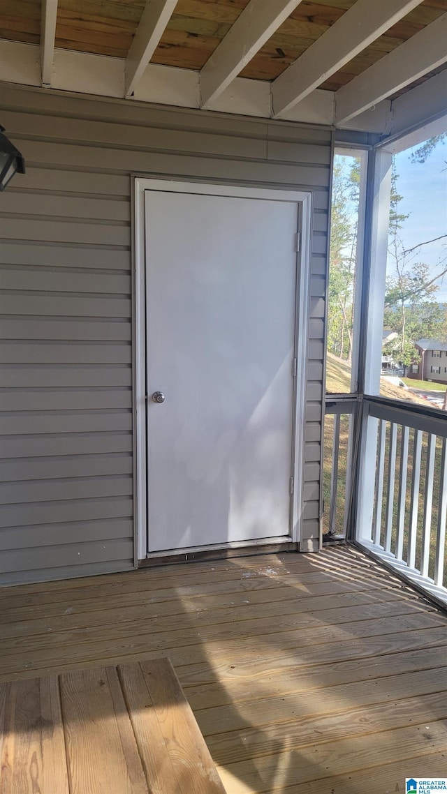 211 Morning Sun Dr Unit 211, Birmingham, AL 35242 - property entrance with a wooden deck