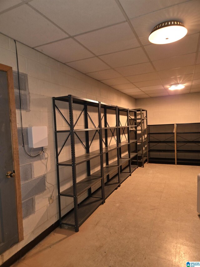 view of storage