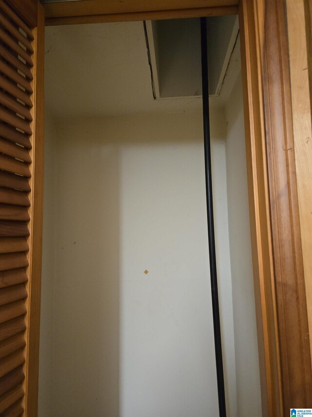 view of closet