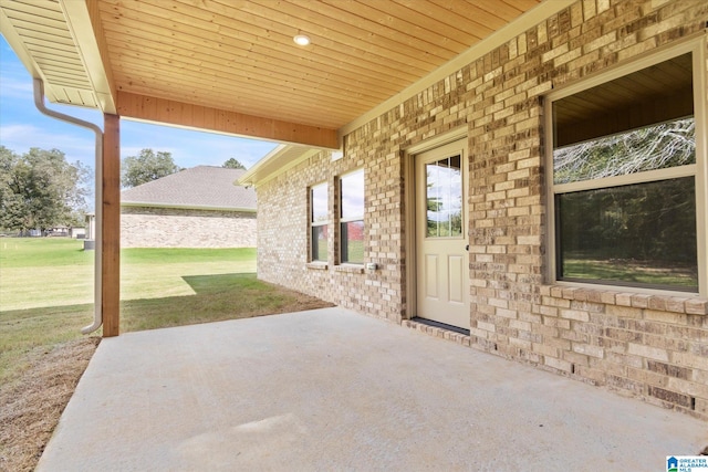 view of patio / terrace