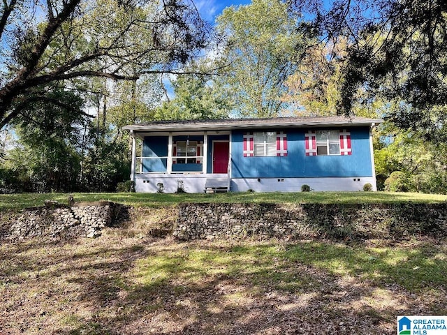 view of front of house