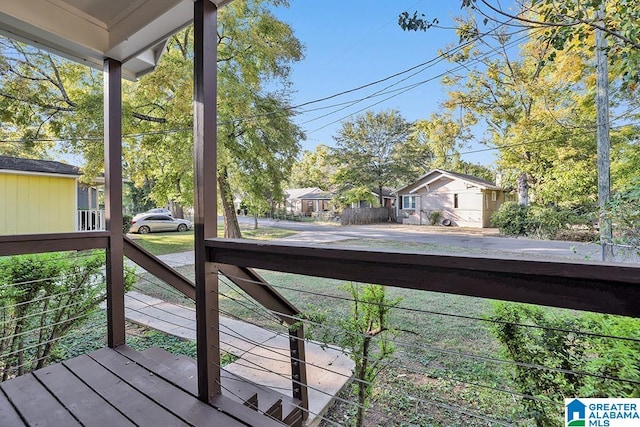 view of deck