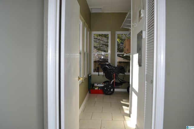 2705 Caldwell Ave S, Birmingham, AL 35205 - hallway featuring tile patterned flooring and baseboards