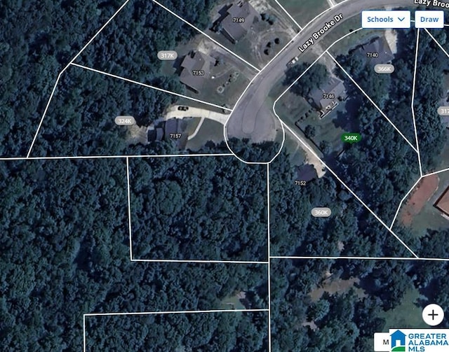 7156 Lazy Brook Dr Unit 000, Pinson AL, 35126 land for sale