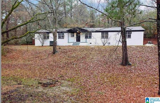 view of ranch-style house