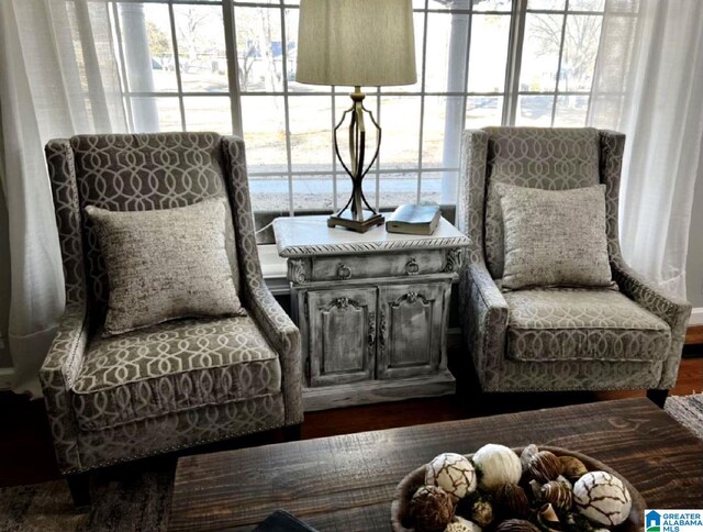 765 2nd Ave, Ashland, AL 36251 - sitting room featuring dark wood-style floors