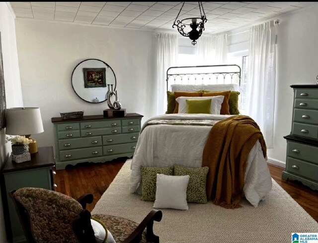 765 2nd Ave, Ashland, AL 36251 - bedroom featuring dark wood-type flooring