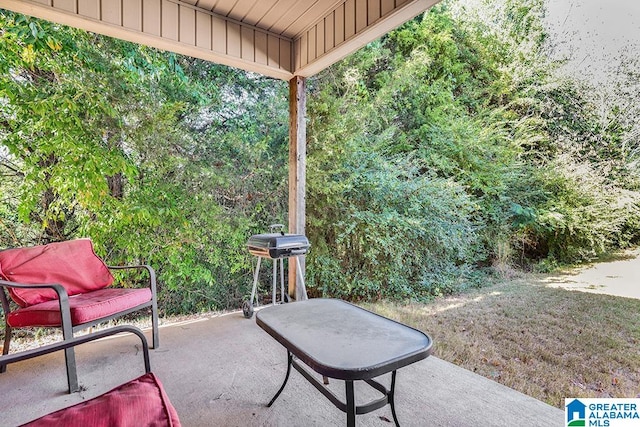 view of patio