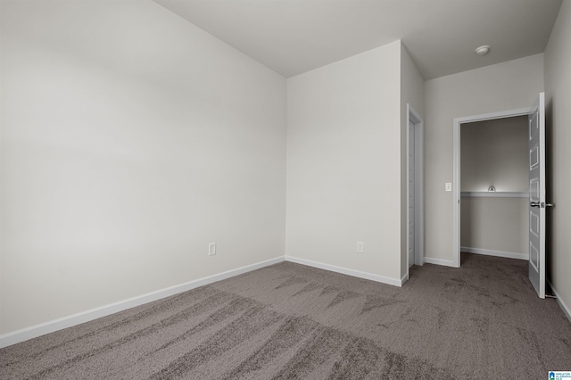 unfurnished bedroom featuring carpet