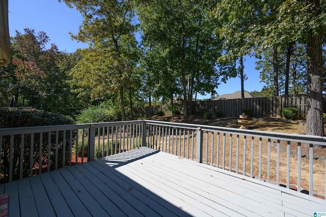 view of deck