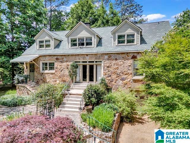 view of cape cod home