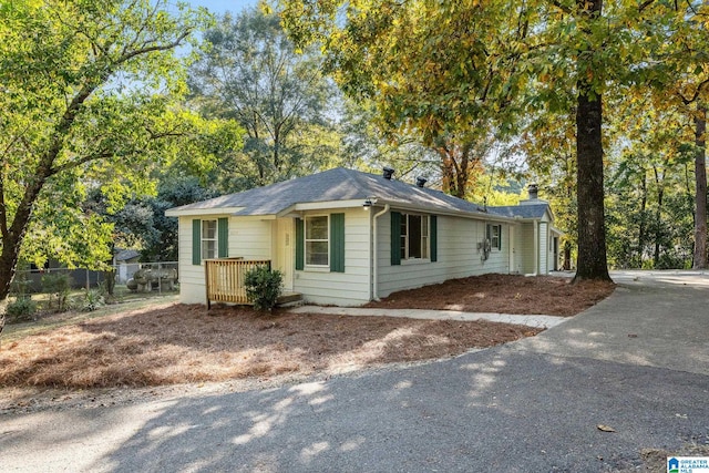 view of front of house