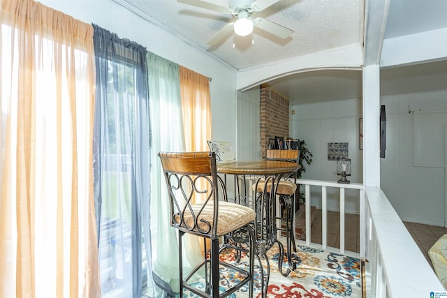 405 Depot St, Columbiana, AL 35051 - balcony featuring ceiling fan