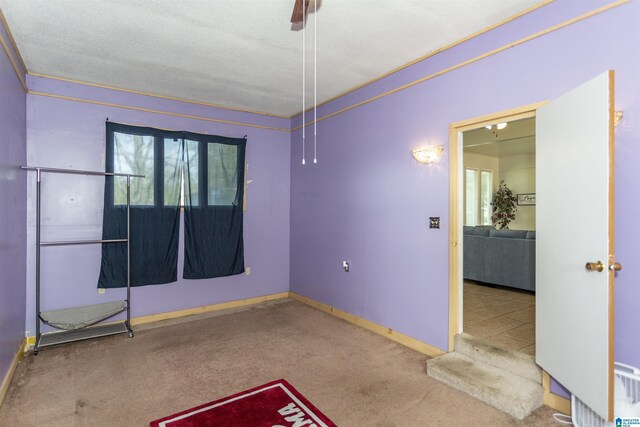 405 Depot St, Columbiana, AL 35051 - carpeted empty room with baseboards