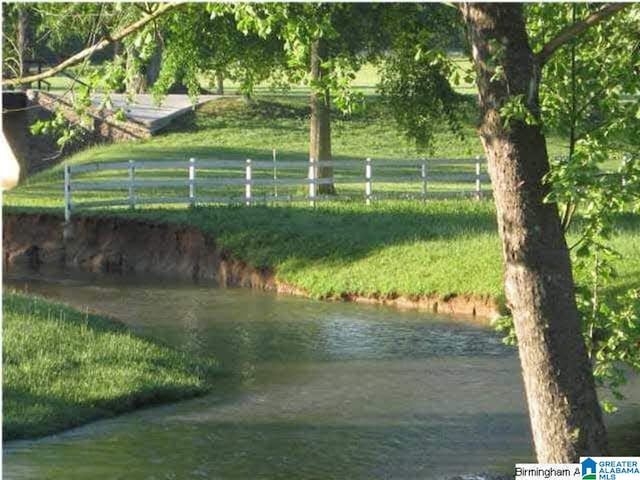 view of water feature