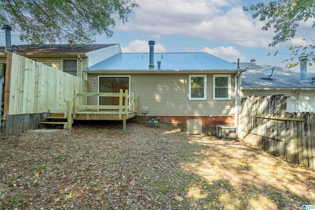 view of rear view of house