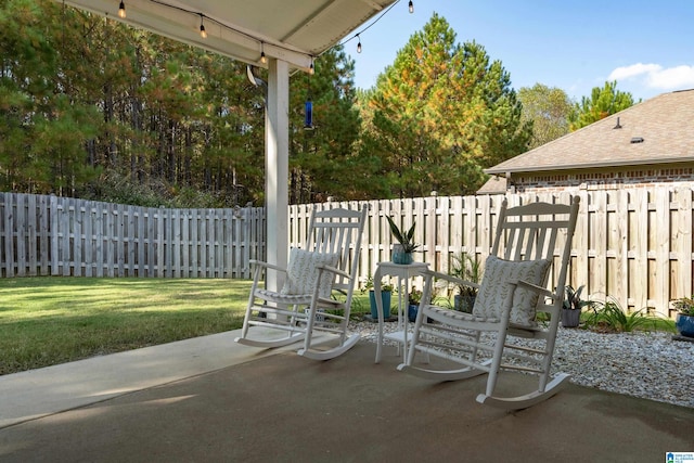 view of patio