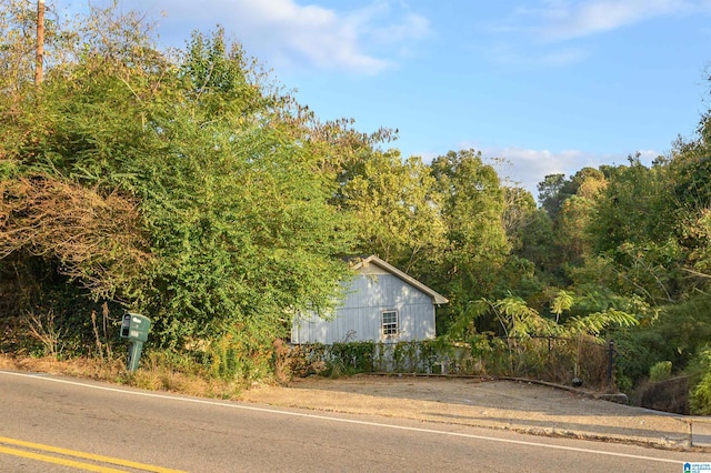 view of home's exterior