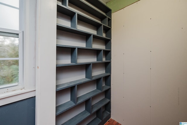 view of storage room