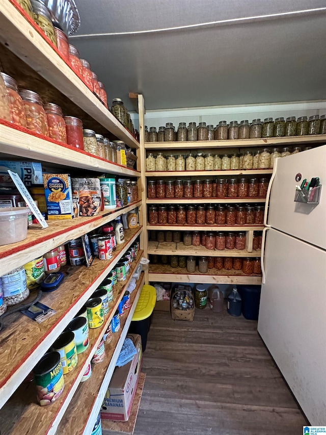 view of pantry