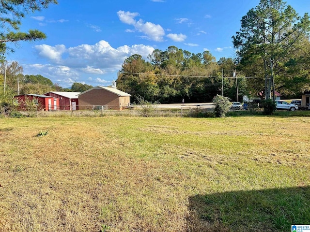 view of yard