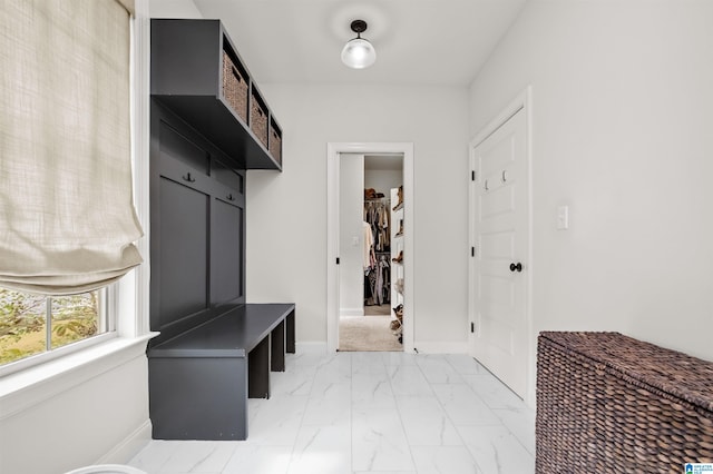 view of mudroom