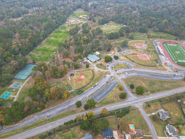 aerial view