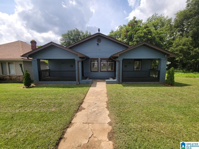 1607 3rd Ave W, West Jefferson, AL 35208 - bungalow featuring covered porch and a front lawn