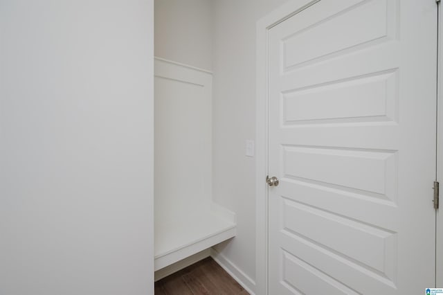 194 Barimore Blvd, Helena, AL 35080 - mudroom with dark wood-style floors and baseboards