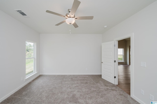 194 Barimore Blvd, Helena, AL 35080 - carpeted empty room with ceiling fan and baseboards