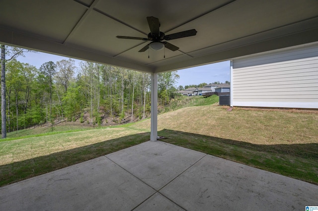 194 Barimore Blvd, Helena, AL 35080 - view of patio with a ceiling fan