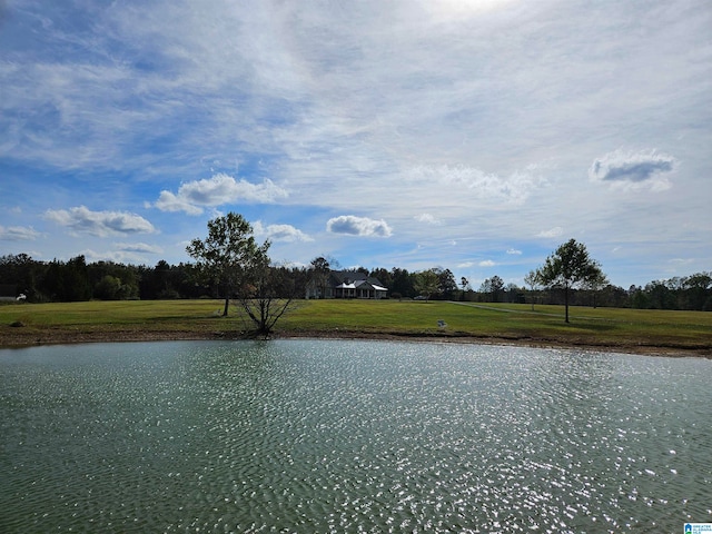 view of water feature